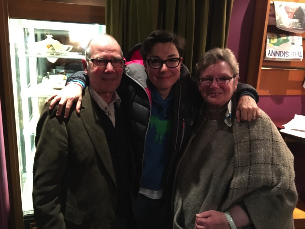 Meeting Sue Perkins